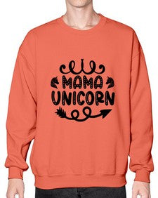 mama unicorn 300# - unicorn- Sweatshirt - Crew