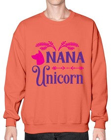 nana unicorn 331# - unicorn- Sweatshirt - Crew