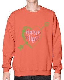nurse life 1165# - nurse- Sweatshirt - Crew