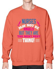 nurse may not be angels Style 1180# - nurse- Sweatshirt - Crew