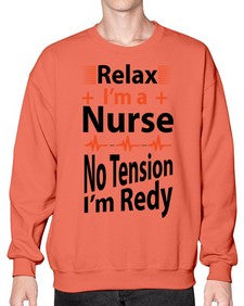 nurse tshirt 1210# - nurse- Sweatshirt - Crew