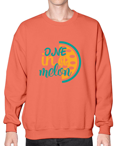 one in a melon Style 83# - summer- Sweatshirt - Crew
