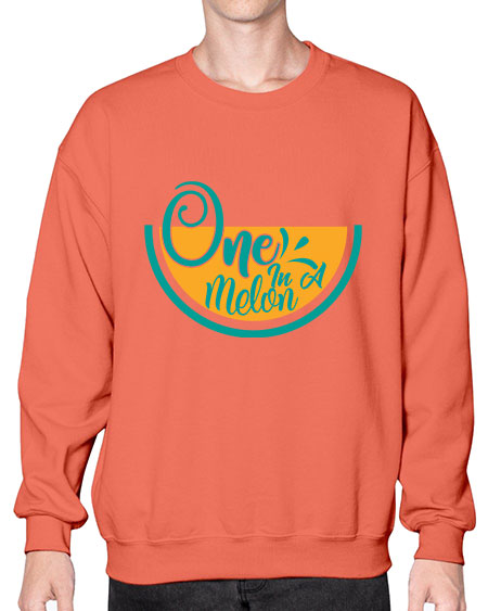 one in a melon Style 85# - summer- Sweatshirt - Crew