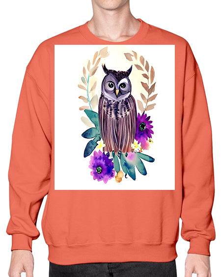 owl 17# - owl- Sweatshirt - Crew