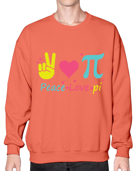 pi design 14# - pi- Sweatshirt - Crew