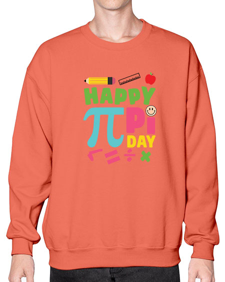 pi design 15# - pi- Sweatshirt - Crew