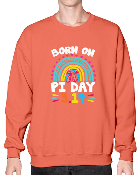 pi design 4# - pi- Sweatshirt - Crew