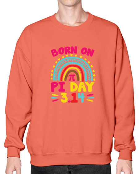 pi design 5# - pi- Sweatshirt - Crew