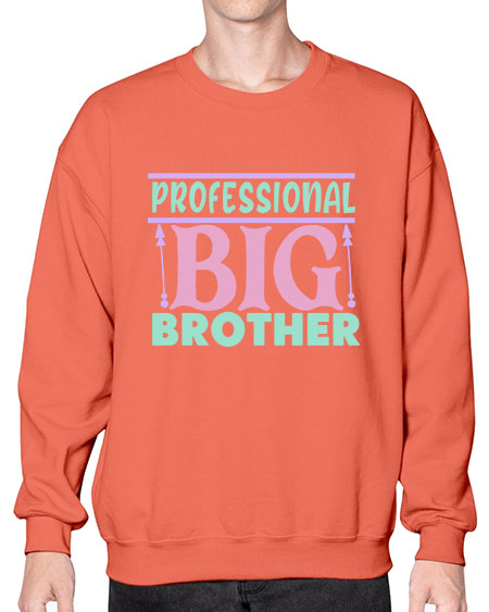 professional big brother Style 195# - kids- Sweatshirt - Crew
