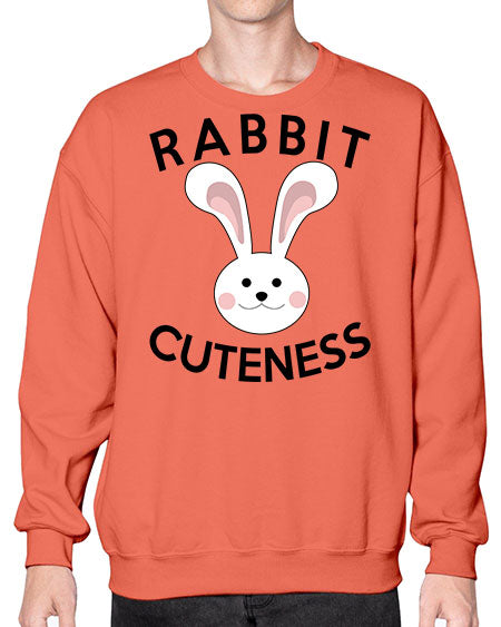 rabbit cuteness - rabbit- Sweatshirt - Crew