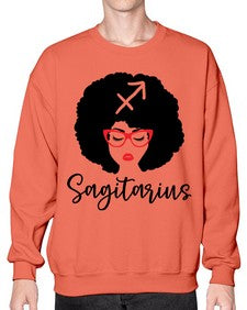 sagitarius 396# - sagittarius- Sweatshirt - Crew
