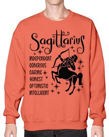 sagittarius 397# - sagittarius- Sweatshirt - Crew