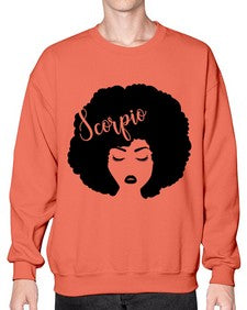 scorpio17# - black girls or women- Sweatshirt - Crew