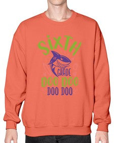 sixth grade doo doo 875# - sixth grade- Sweatshirt - Crew