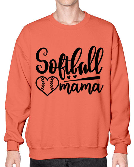 softball mama 2274# - softball- Sweatshirt - Crew