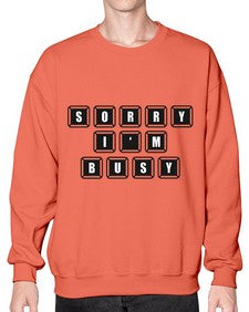 sorry im bussy 150# - video games- Sweatshirt - Crew