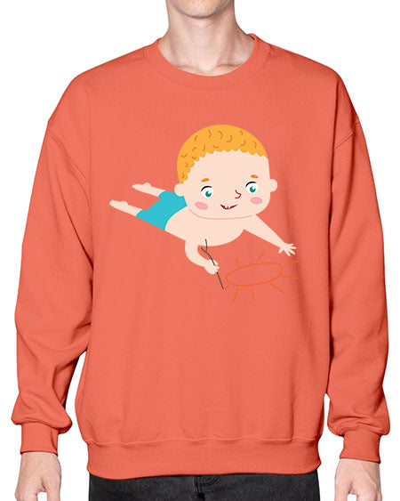 summer characters 65# - summer- Sweatshirt - Crew