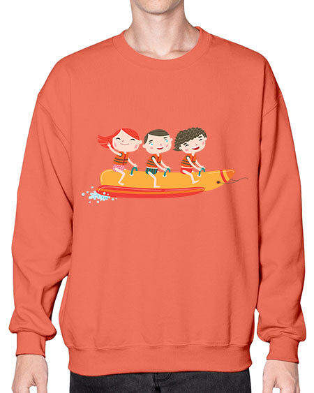 summer characters 69# - summer- Sweatshirt - Crew