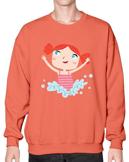 summer characters 73# - summer- Sweatshirt - Crew