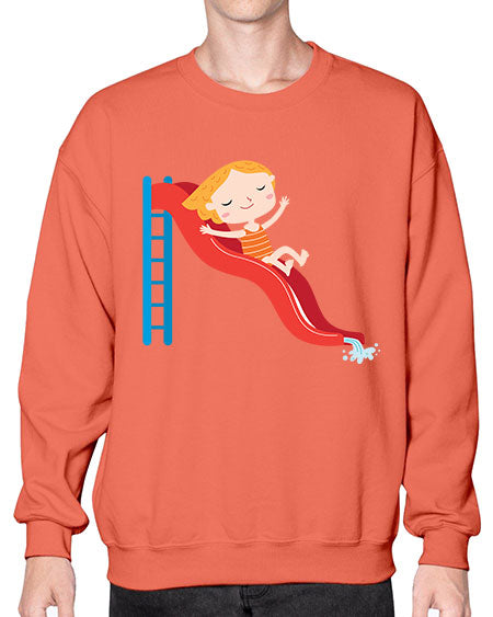 summer characters 74# - summer- Sweatshirt - Crew