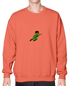 super kid 6# - black boys or men- Sweatshirt - Crew
