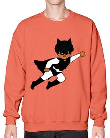 super kids girl 2# - black girls or women- Sweatshirt - Crew