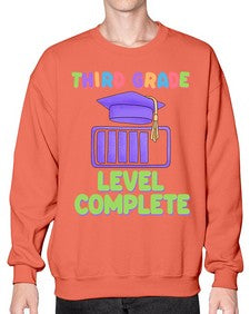 third Grade Level Complete 965# - third grade- Sweatshirt - Crew