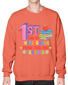 third day of third Grade 944# - third grade- Sweatshirt - Crew