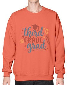 third grade grad 959# - third grade- Sweatshirt - Crew