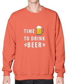 time to drink 1656# - beer- Sweatshirt - Crew