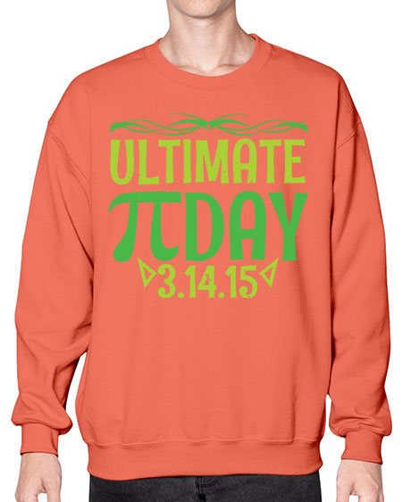 ultimate Pi day 49# - pi- Sweatshirt - Crew