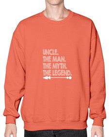 uncle the man the myth 657# - uncle- Sweatshirt - Crew