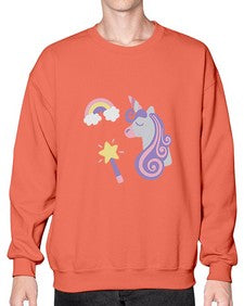 unicorn elements 455# - unicorn- Sweatshirt - Crew