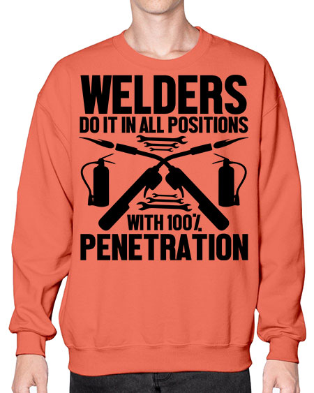 welders do it 1623# - welder- Sweatshirt - Crew