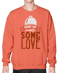 whip up some love 471# - cooking- Sweatshirt - Crew