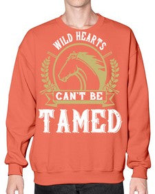 wild hearts can’t be tamed Style 11# - horse- Sweatshirt - Crew