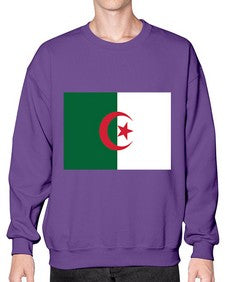 Algeria 305# - world flags- Sweatshirt - Crew