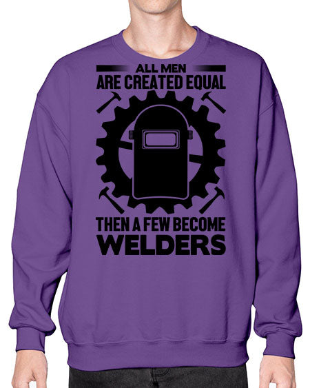 All men are Style 570# - welder- Sweatshirt - Crew
