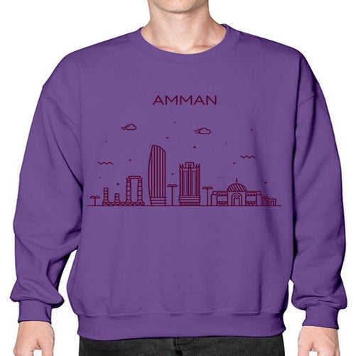 Amman 314# - cities- Sweatshirt - Crew