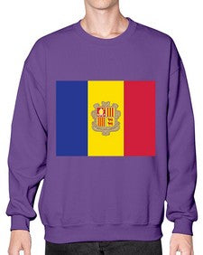 Andorra 325# - world flags- Sweatshirt - Crew