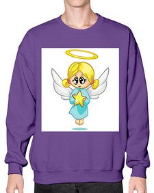 Angel 6# - cartoon animals- Sweatshirt - Crew