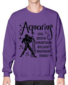 Aquarius 64# - aquarius- Sweatshirt - Crew