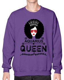 Aquarius queen 75# - aquarius- Sweatshirt - Crew