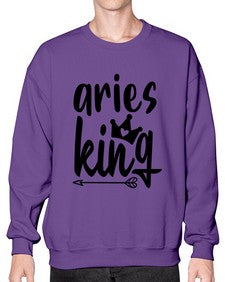 Aries king 108# - aries- Sweatshirt - Crew