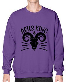 Aries king 109# - aries- Sweatshirt - Crew