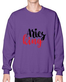 Aries king 96# - aries- Sweatshirt - Crew
