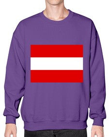 Austria 384# - world flags- Sweatshirt - Crew