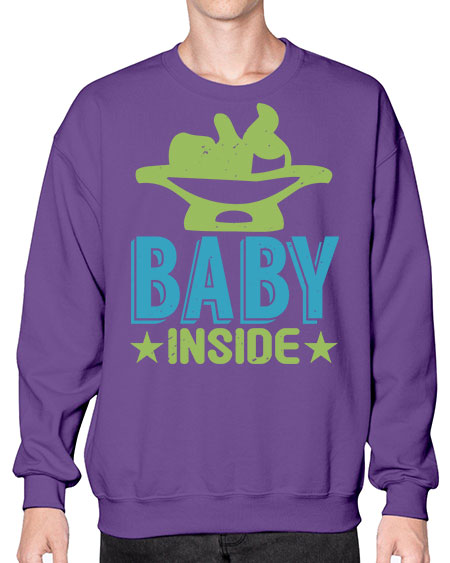 Baby Inside Style 27# - baby- Sweatshirt - Crew