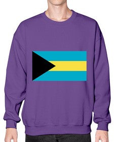 Bahamas 389# - world flags- Sweatshirt - Crew
