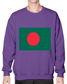 Bangladesh 409# - world flags- Sweatshirt - Crew